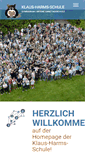 Mobile Screenshot of klaus-harms-schule.de